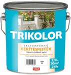 Trikolor kerítésfesték selyemfényű fehér 2, 5 l (321009)