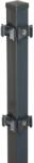  Sarokoszlop rögzítőlapkákkal 240 cm antracit (042382)