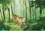 Komar vlies fotótapéta Lion King Love 400 cm x 280 cm