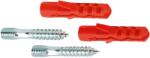  OBI tőcsavar M8 x 50 mm dübellel 2 darab (393822)