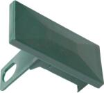  Tartalék oszlopsapka Premium oszlophoz műanyag 60 mm x 40 mm zöld (044484)