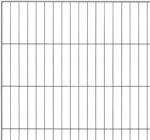  Egyrudas hálós kerítéspanel antracit 75 cm x 200 cm (043319)