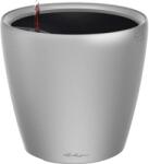 Lechuza Classico Premium LS kaspó 22 cm átmérő x 21 cm ezüst-metál