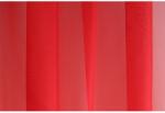  Fényáteresztő voile 11101 300 cm magas piros méteráru (74162)