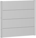 Biohort kerítés panel 100 cm x 90 cm ezüstmetál