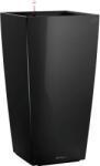 Lechuza Cubico Premium oszlopkaspó 40 cm x 40 cm fekete magasfényű