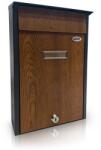 GST Tresor Postaláda kültéri Posta I. Fekete- Aranytölgy