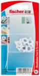Fischer Fast & Fix akasztólap fehér (532760)