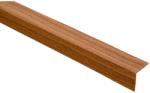 Döllken Profiles Műanyag sarokprofil 20 mm x 20 mm x 2500 mm dió