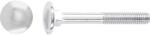 LUX-TOOLS kapupántcsavar M5 x 30 mm horganyzott részmenet 100 darab (482507)