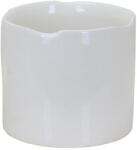  A. H. G. Organic kerámia kaspó mázas kerek hengeres 19 cm x 17 cm fehér