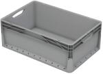Eurobox-System Eurobox rendszer tömörfalú doboz 22 cm x 40 cm x 60 cm szürke (604022V-010)