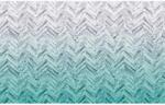 Komar vlies fotótapéta Herringbone Mint 400 cm x 250 cm