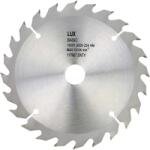 LUX-TOOLS keményfém körfűrészlap fához átmérő: 185 mm 24 fog (117914)