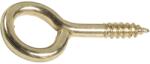 LUX-TOOLS LUX szemescsavar 3, 3 mm x 20 mm sárgarezezett 3 darab (483613)