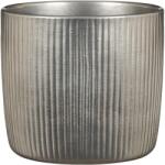 Scheurich kaspó Solido Linea 909 15 cm x 13, 6 cm Brilliant Silver