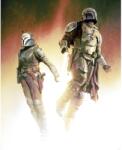 Komar nemszőtt fotótapéta Star Wars The Mandalorian Flight többszínű