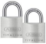  Titalium lakat 2 db azonos zárlattal 726TI/40TWINSB (726TI/40TWINSB)