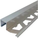 Arcansas negyedkör záróidom alumínium ezüst 1, 2 cm x 2, 7 cm x 250 cm