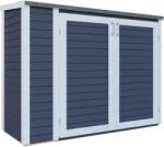 Bertilo Multibox 3 tároló antracit 200 cm x 82 cm FSC