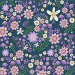 Komar nemszőtt fotótapéta Disney Minnie Mouse Gardening Club kék