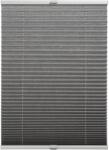 Schöner Wohnen Milla pliszé 120 cm x 130 cm szürke