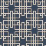  Rasch Kimono 53 cm x 10 m kék modern tapéta