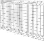  Egyrudas hálós kerítéspanel 3D antracit 120 cm x 200 cm (042424)