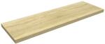  Egyenes laminált polc sonoma tölgy 80 cm x 25 cm x 1, 8 cm
