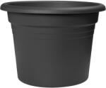 Florus Ebertsankey Cilindro virágcserép átmérője 35 cm antracit (1004009)