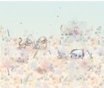 Komar nemszőtt fotótapéta Disney Winnie the Pooh Flowerfield pasztell
