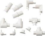  D-Line kábelcsatorna tartozékkészlet 16 mm x 8 mm fehér (300441)