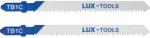 LUX-TOOLS LUX bimetál dekopírfűrészlap fához és műanyaghoz T-szár 75 mm (133205)