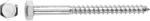 LUX-TOOLS LUX hatlapfejű facsavar átmérő: 8 mm x 80 mm horganyzott (474837)