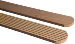  G - Guard WPC kerítésléc tölgy íves 80 mm x 12 mm x 1000 mm
