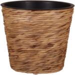  Kaspó vízijácinttal 30 cm x 26 cm natúr-fekete (1-15910070-B)