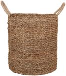  Füles kosár tengerifűből 30 cm x 32 cm natúr (43-10-A)