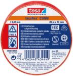 TESA elektromos szigetelőszalag piros 20 m x 19 mm (53947-00008-15)