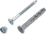 LUX-TOOLS beütődübel szeggel 6 mm x 35 mm 50 darab (485102)