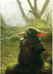 Komar vlies fotótapéta Mandalorian Grogu Acrylic 200 cm x 280 cm