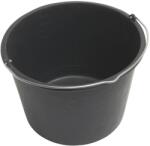 LUX-TOOLS Építési vödör 12 l fekete (398469)