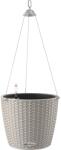 Lechuza Nido Cottage felakasztható kaspó 27 cm átmérő x 23 cm homokbarna