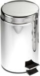WENKO rozsdamentes pedálos szemetes fényes ezüst 3 l (100437)