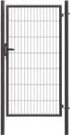  Egyszárnyú kapu hálós kerítéspanelhez antracit 175 cm x 100 cm (043350)