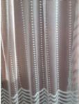  Fényáteresztő függöny 6626 180 cm magas ecrü méteráru (47411)
