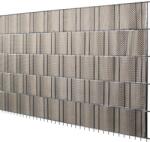  PVC belátást gátló szalag aranybarna magasság: 19 cm hossz: 200 cm 5 db szalag (017192)