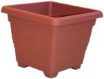  Cserép begóniáknak szögletes 16 cm x 16 cm terrakotta (1401500100)