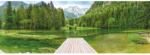 Komar fotótapéta Green Lake 368 cm x 127 cm FSC