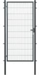 Floraworld egyszárny kapu kétrudas hálós kerítéspanel antracit 200 cm x 120 cm (043478)
