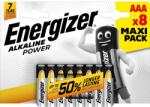 Energizer elem alkáli Power mikro AAA elem 8 db